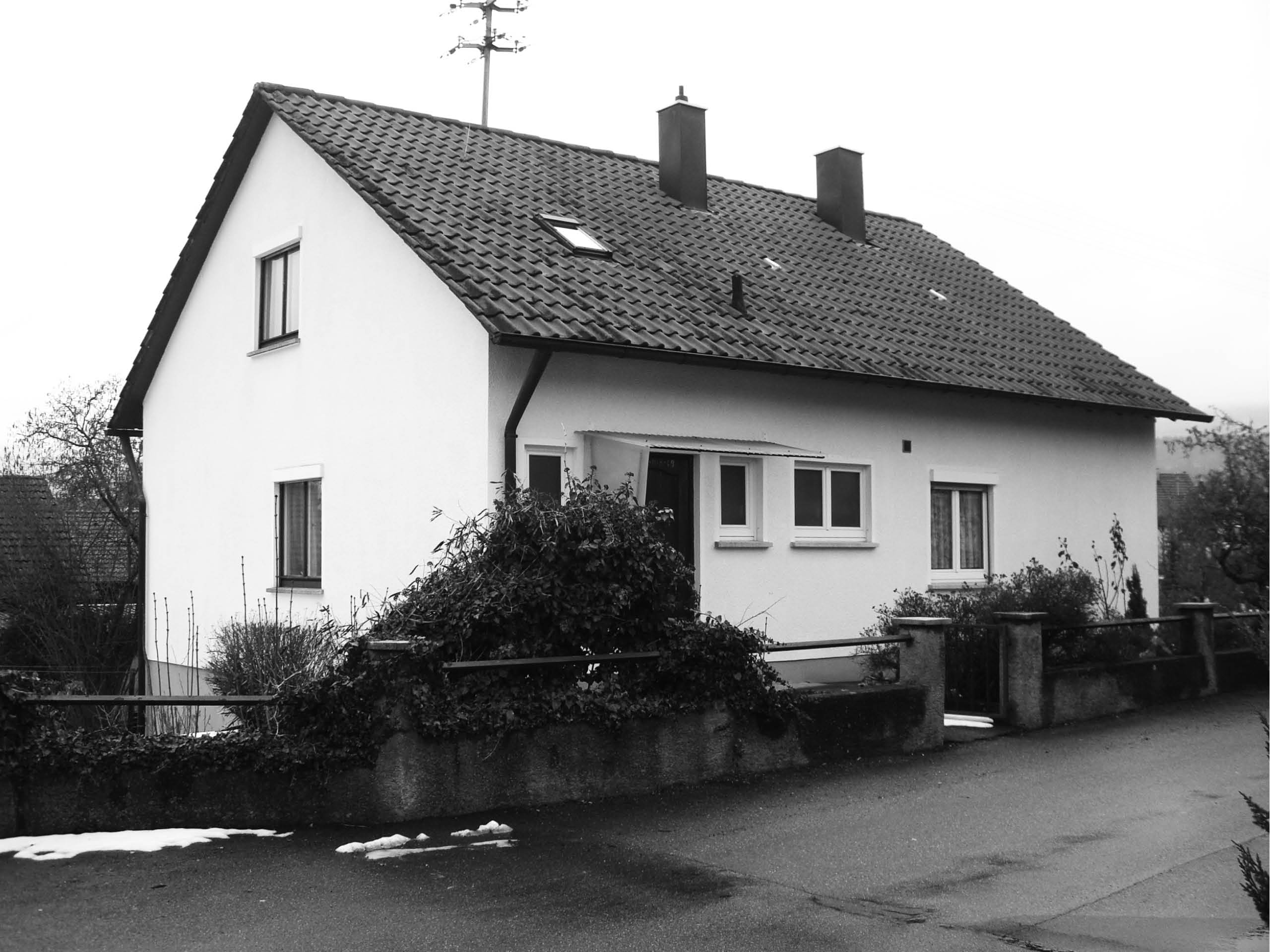 Ursprüngliches Haus - Anbau, Aufstockung bei Einfamilienhaus Leicht