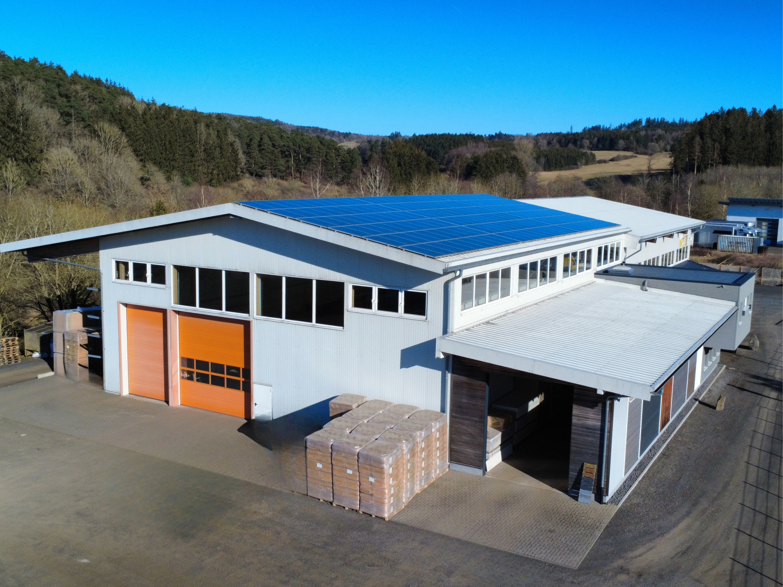 Holzbau Fuchs Website, seitl. Rückansicht